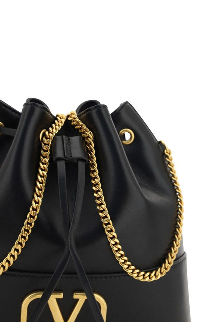 Valentino Garavani Mini Vlogo Bucket Bag