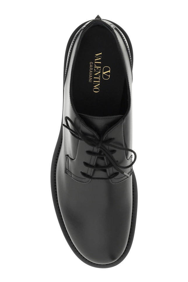 Valentino garavani rockstud essential derby shoes-men > shoes > lace-ups-Valentino GARAVANI-42-Black-Urbanheer