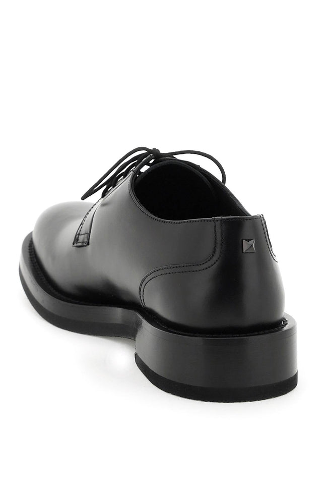 Valentino garavani rockstud essential derby shoes-men > shoes > lace-ups-Valentino GARAVANI-42-Black-Urbanheer