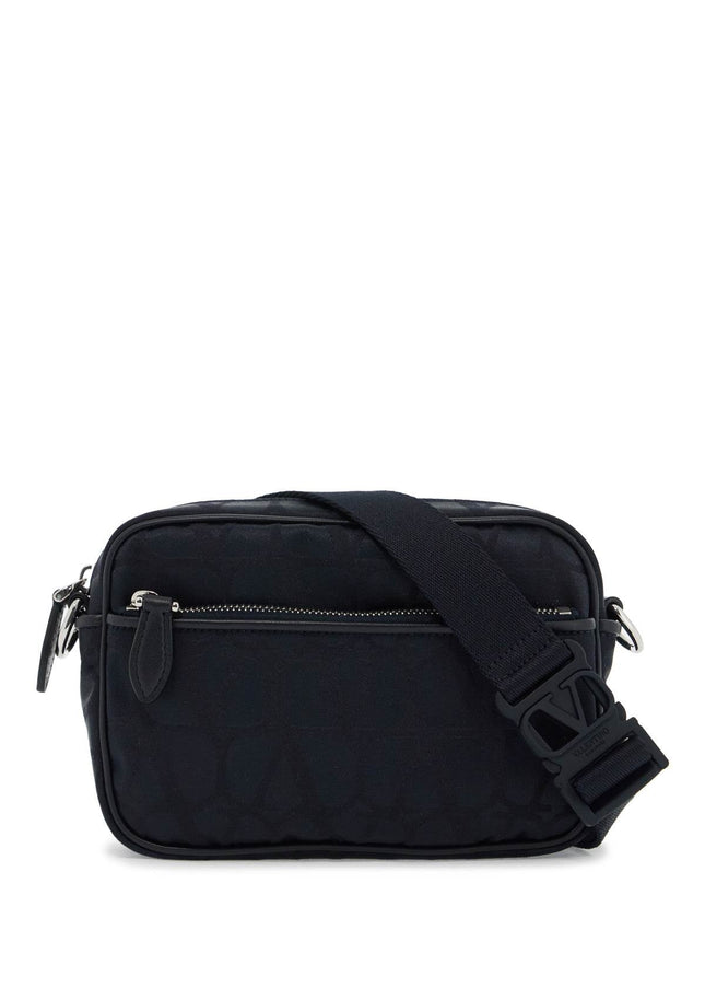 Valentino Garavani black iconographe crossbody bag