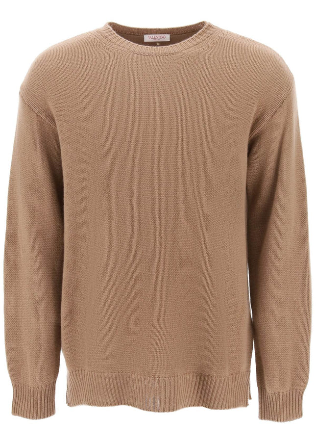 Valentino Garavani cashmere sweater with stud