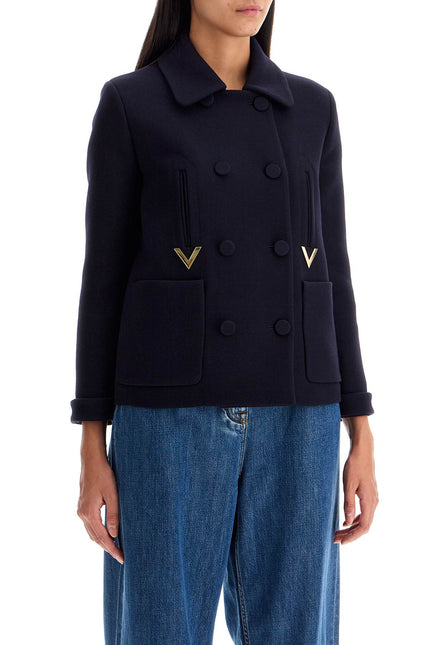 Valentino Garavani 'double crepe textured cab