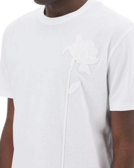 Valentino Garavani "flower embroidered t-shirt