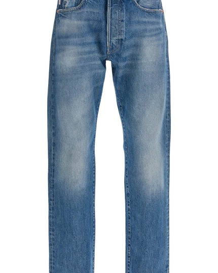 Valentino Garavani jeans with metallic v detail