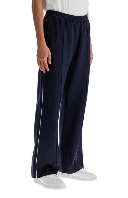 Valentino Garavani jogger pants with metallic v detail