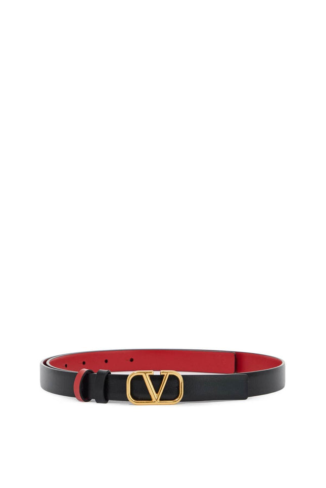 Valentino Garavani reversible vlogo signature leather belt