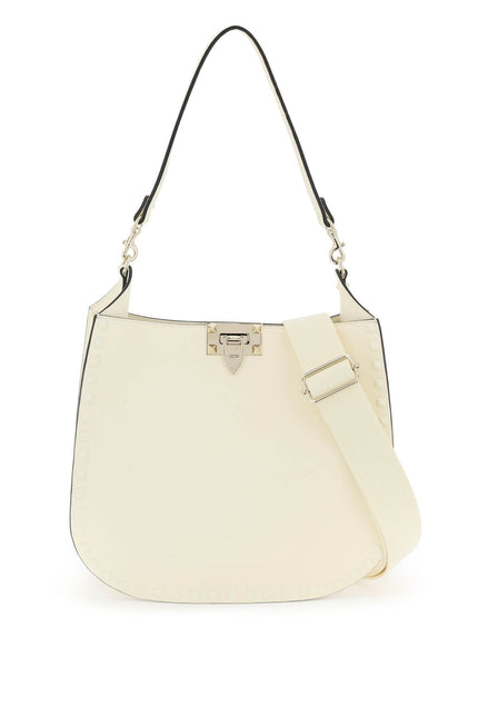 Valentino Garavani rockstud hobo bag