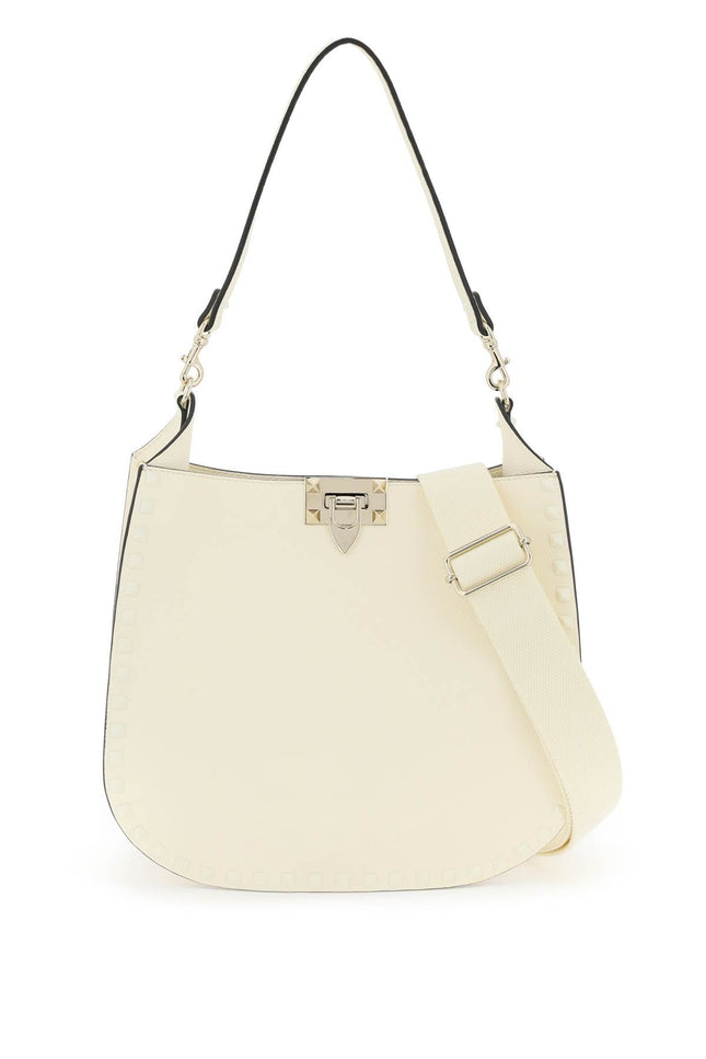 Valentino Garavani rockstud hobo bag