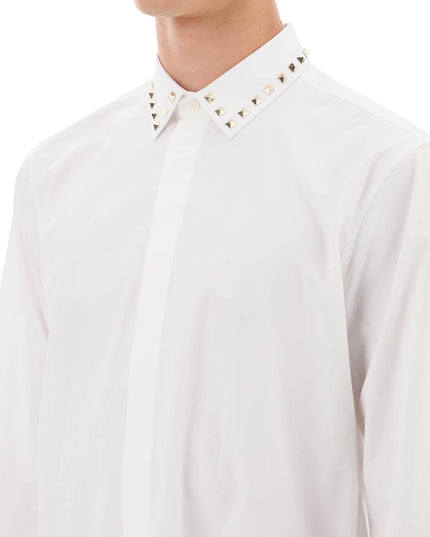 Valentino Garavani shirt with rockstud untitled studs