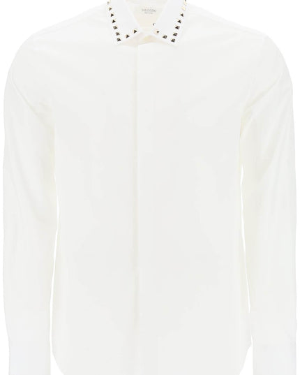 Valentino Garavani shirt with rockstud untitled studs