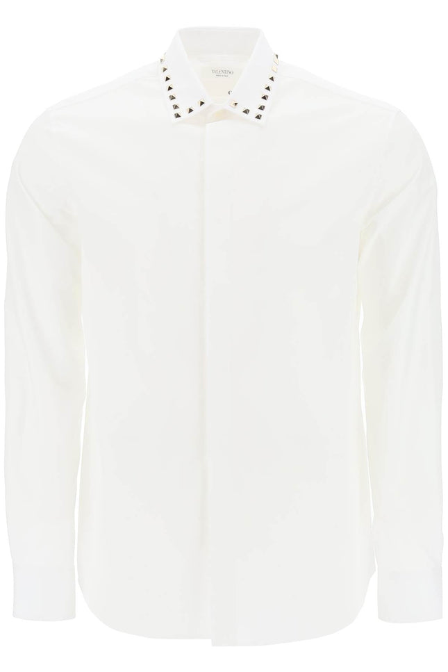 Valentino Garavani shirt with rockstud untitled studs