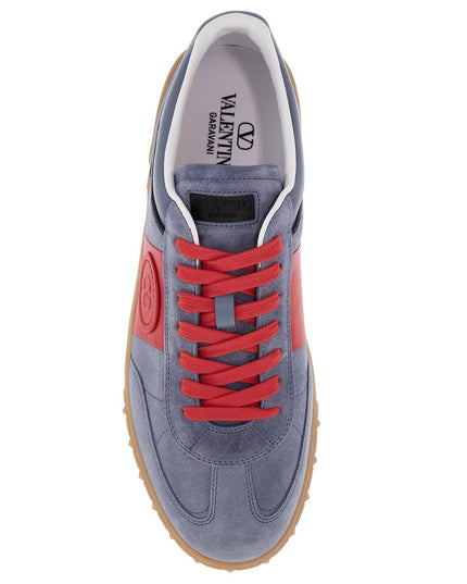 Valentino Garavani suede leather upvillage sneakers