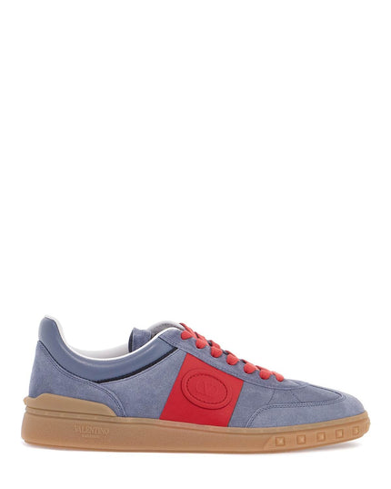 Valentino Garavani suede leather upvillage sneakers