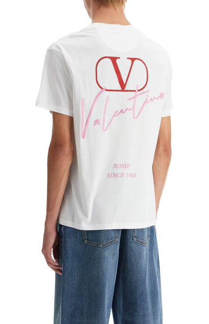 Valentino Garavani 't-shirt with embroidery and print design