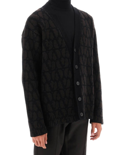 Valentino Garavani toile iconographe cardigan