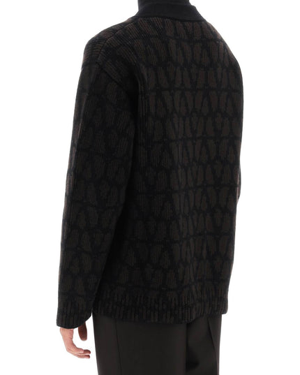 Valentino Garavani toile iconographe cardigan