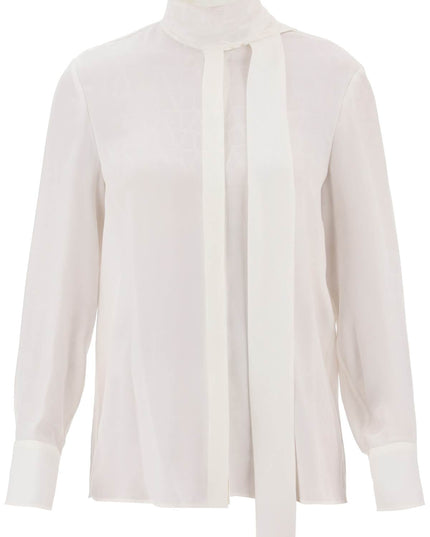 Valentino Garavani toile iconographe shirt in silk jacquard