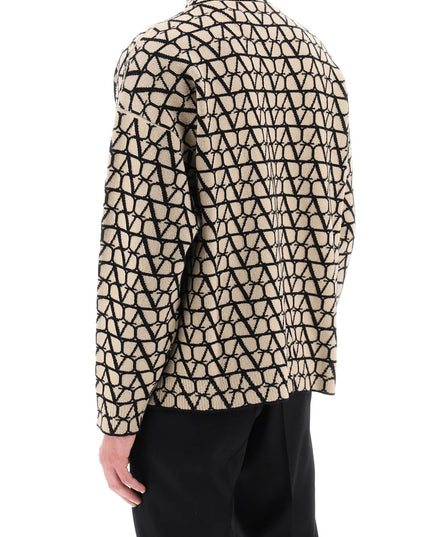 Valentino Garavani toile iconographe wool sweater