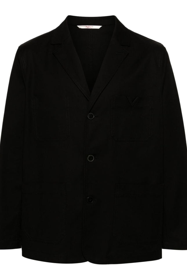 Valentino Jackets Black