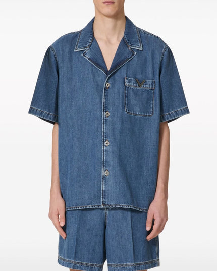 Valentino Shirts Blue