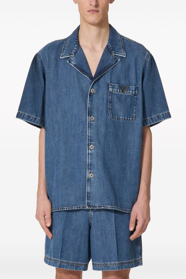 Valentino Shirts Blue