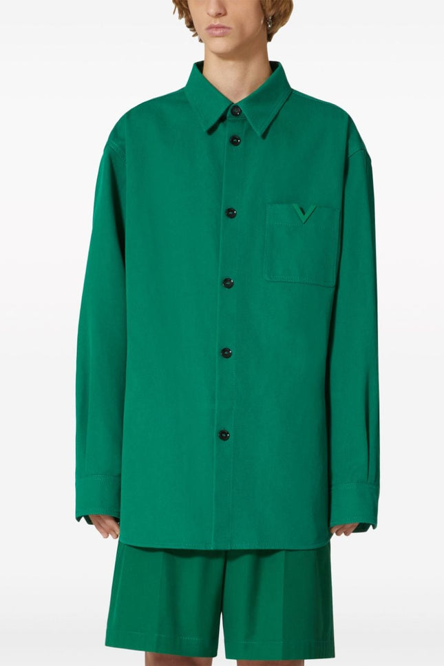 Valentino Shirts Green