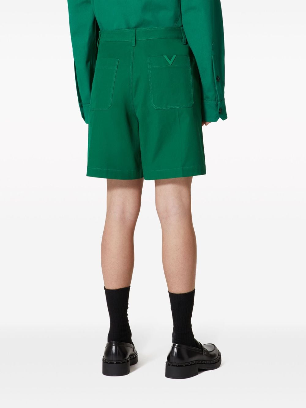 Valentino Shorts Green