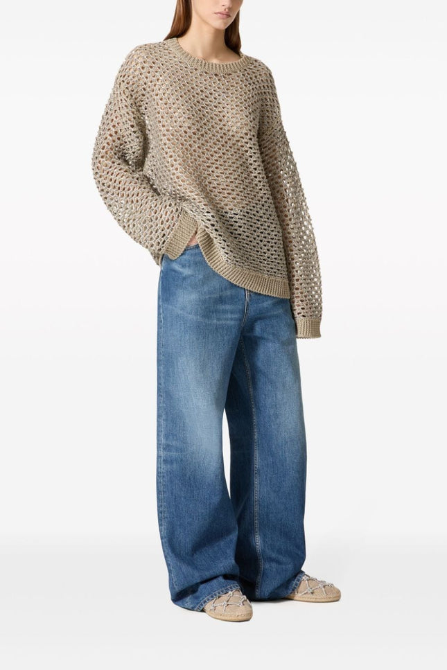 Valentino Sweaters Beige
