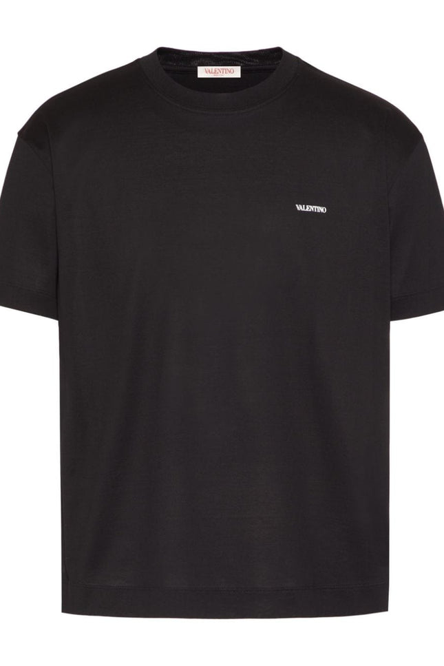 Valentino T-shirts and Polos Black