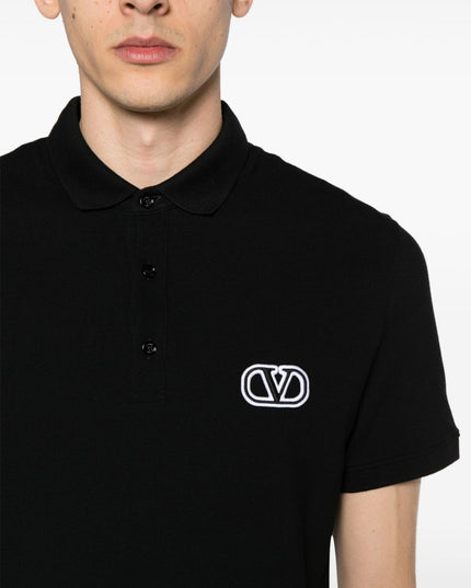 Valentino T-shirts and Polos Black