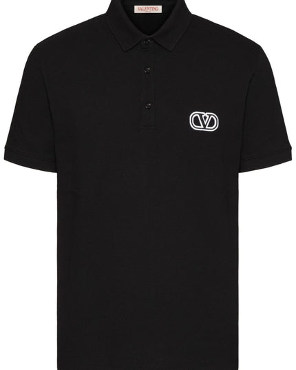 Valentino T-shirts and Polos Black