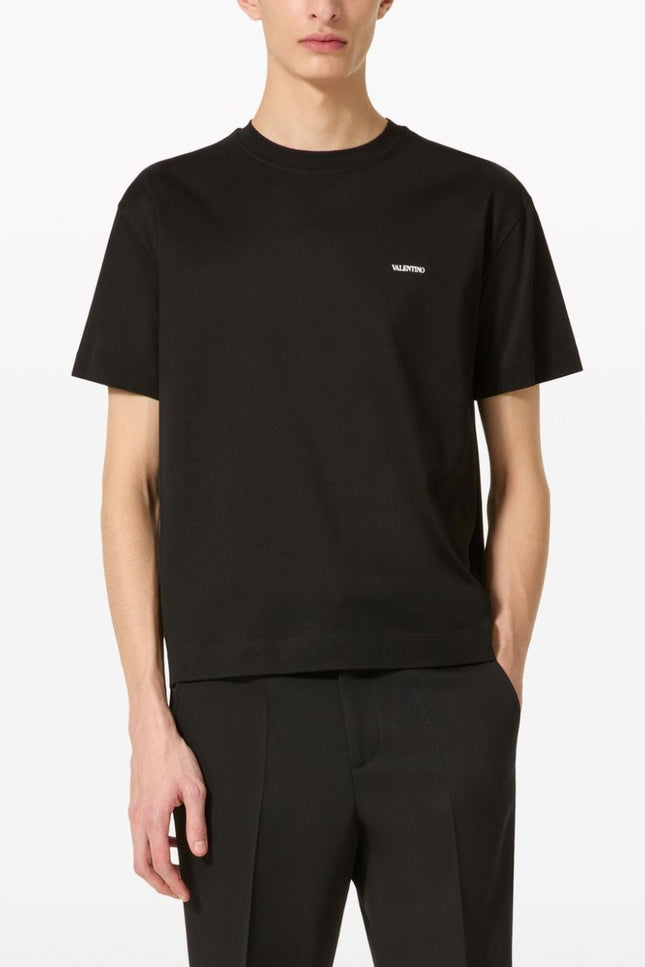 Valentino T-shirts and Polos Black