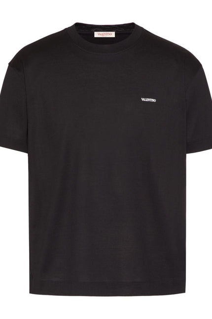 Valentino T-shirts and Polos Black