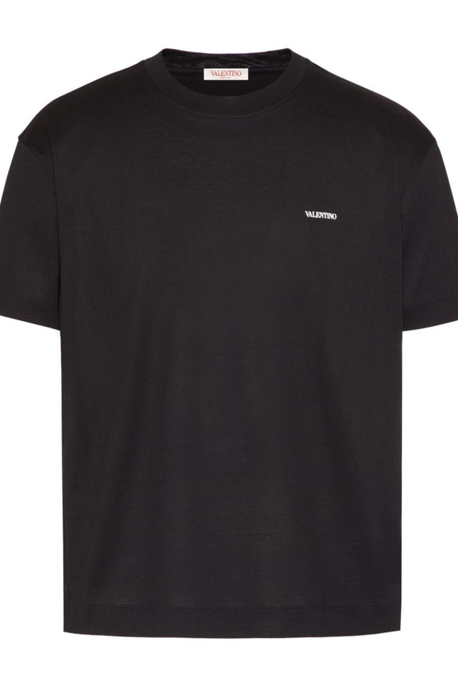 Valentino T-Shirts And Polos Black