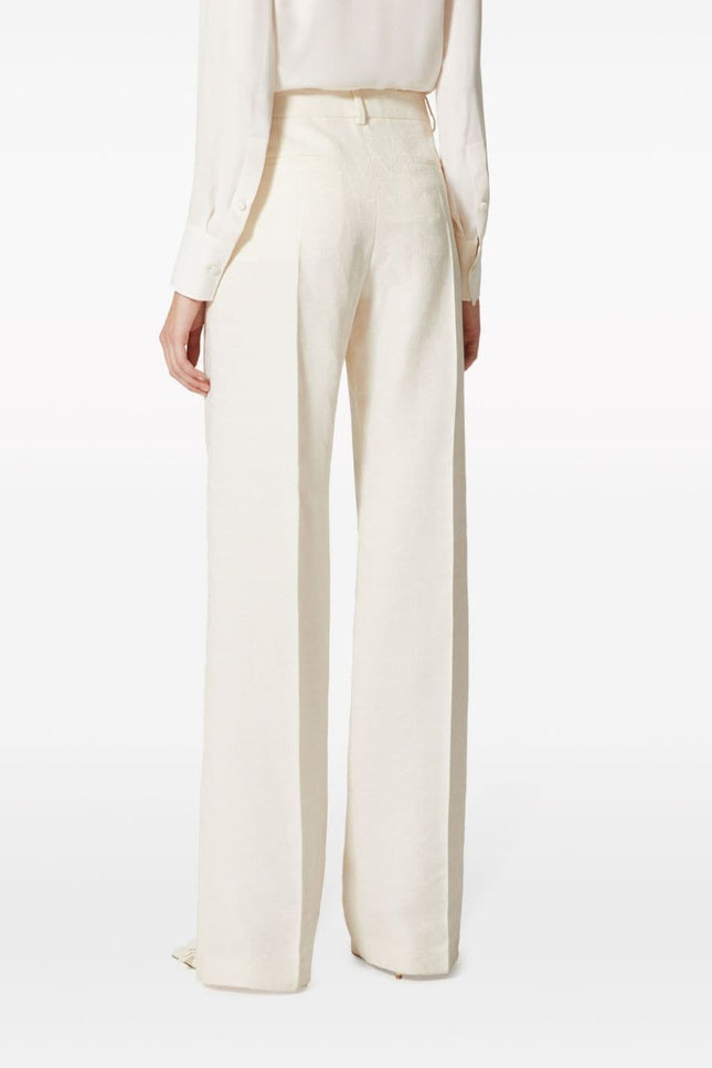 Valentino Trousers White