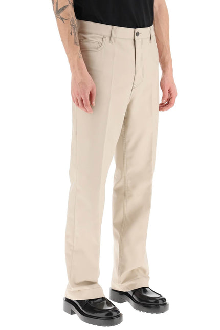 Valentino cotton gabardine pants - Beige