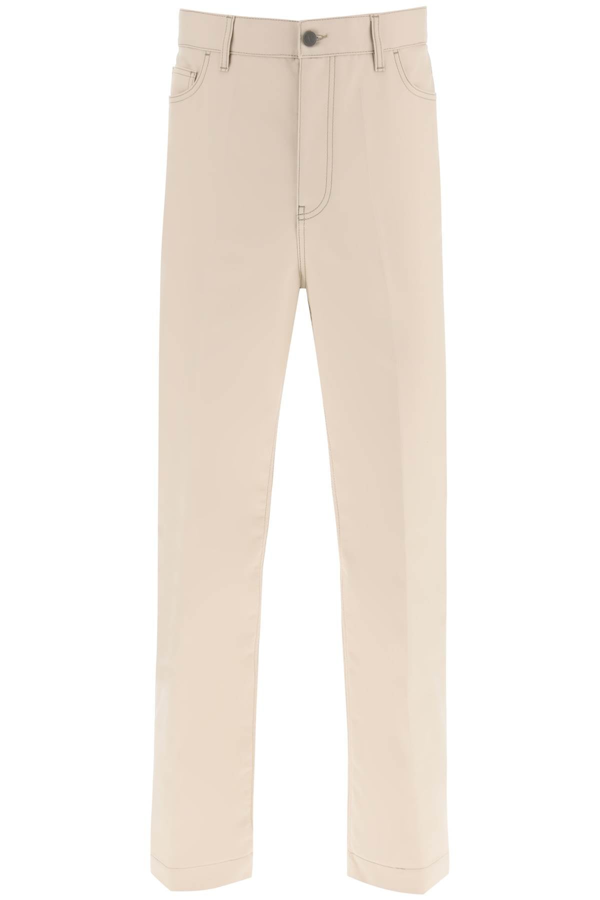 Valentino cotton gabardine pants - Beige