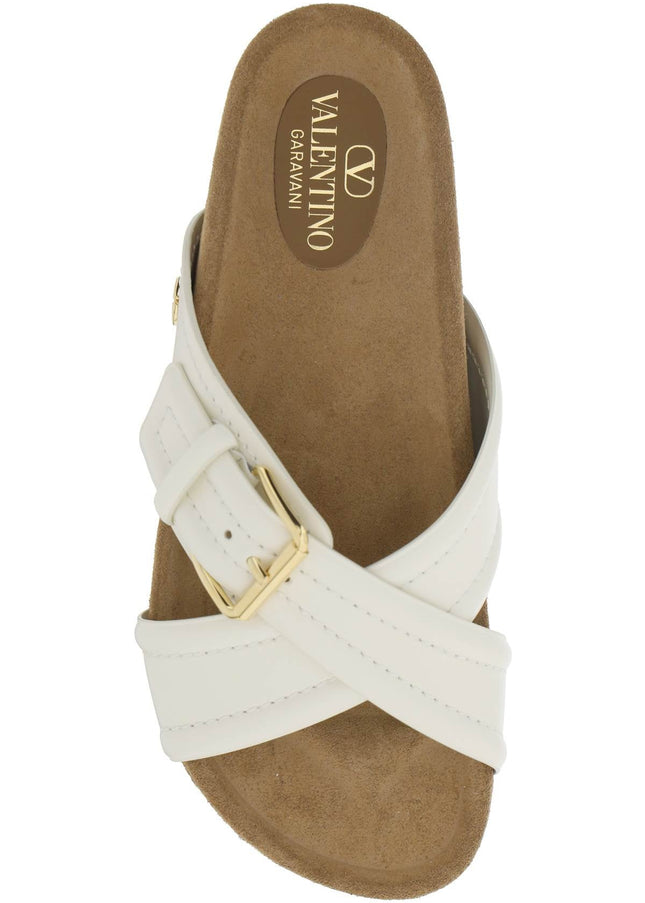 Valentino garavani smooth leather fussfriend slides-Slides-Valentino GARAVANI-Urbanheer