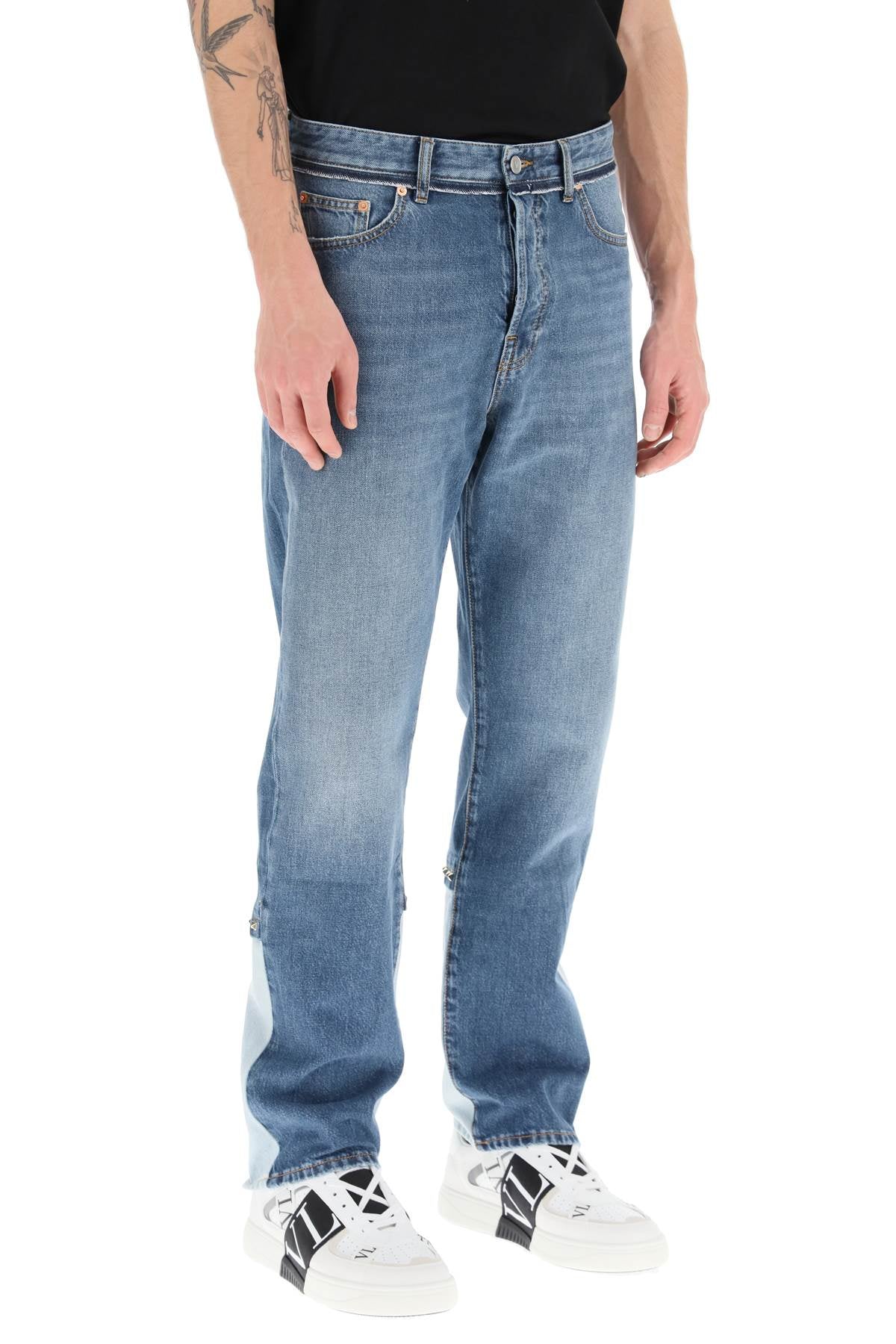 Valentino regular fit rockstud jeans - Blue