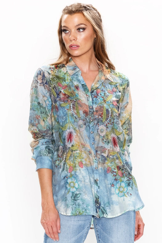 Valeria Embroidered Shirt