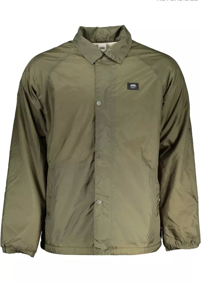 Vans Green Nylon Men Jacket