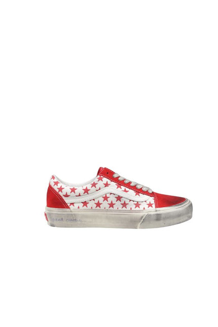 Vans Red Suede Sneaker