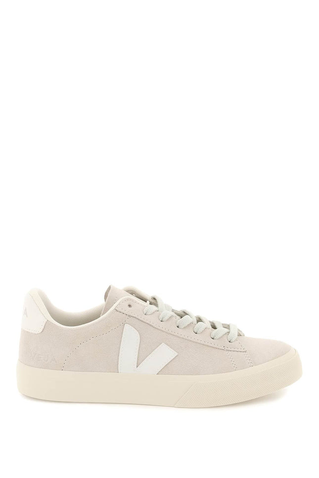 Veja chromefree leather campo sneakers - Grey