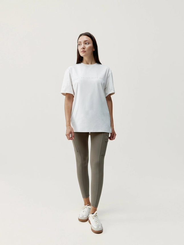 Veneta White Chalk T-Shirt