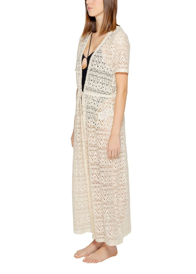 Vero Moda Beige Polyester Cardigan