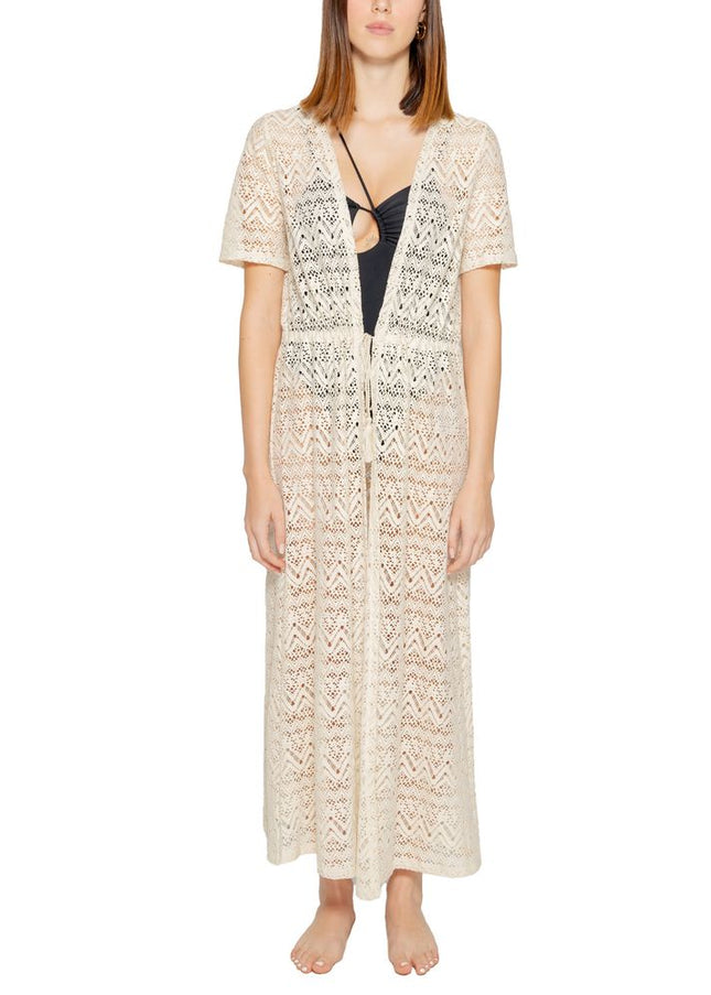 Vero Moda Beige Polyester Cardigan