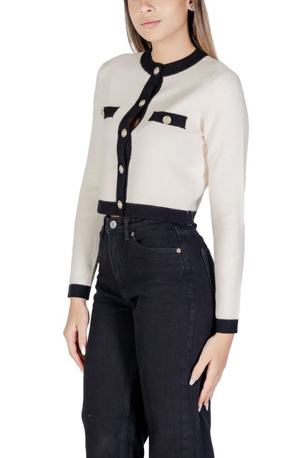 Vero Moda Cream Viscose Cardigan