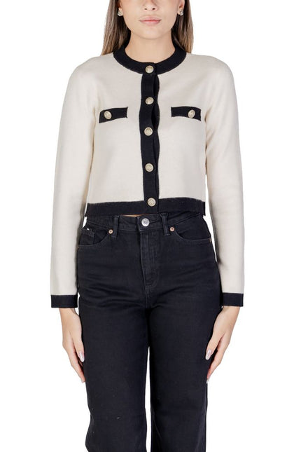 Vero Moda Cream Viscose Cardigan