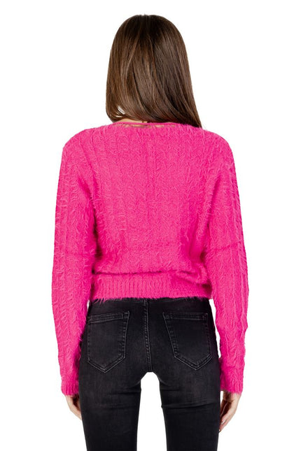 Vero Moda Pink Nylon Cardigan