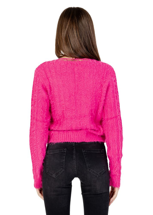 Vero Moda Pink Nylon Cardigan